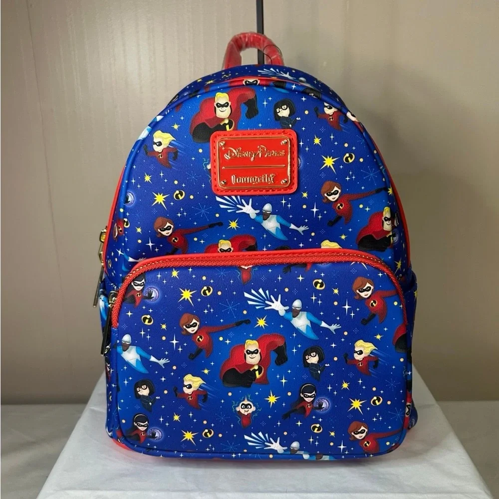 Loungefly Disney Incredibles Kids Backpack - Blue and Red